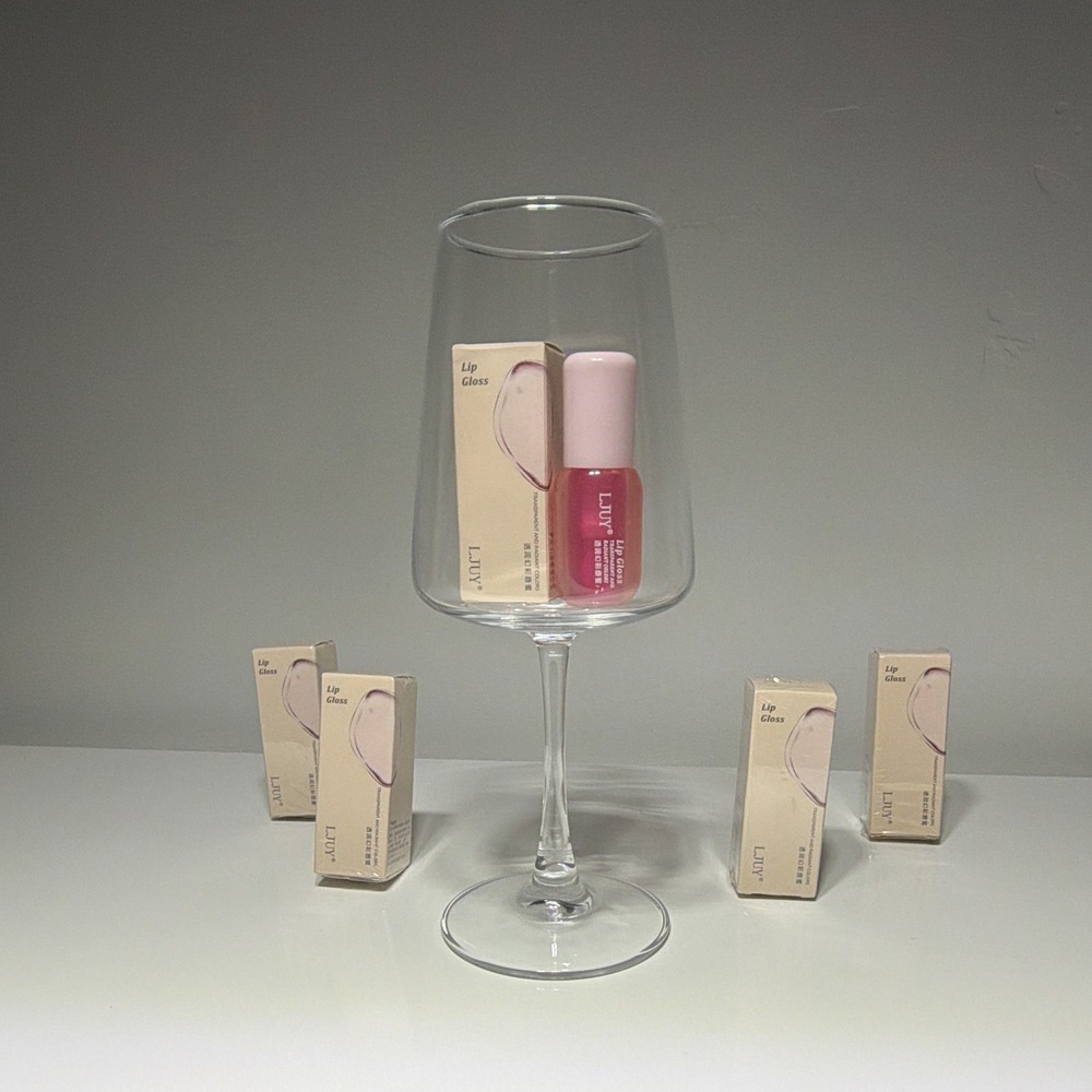 LJUY Lip Gloss Shine Liquid Transparent Radiant Colors 1pc (SHADE 3)